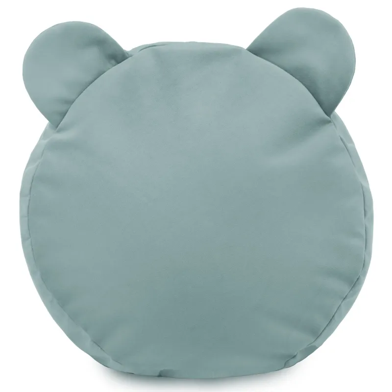 Pouf Repose-pieds Rond pour enfants Teddy - Velours Soft – vue 9