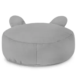 Pouf Repose-pieds Rond pour enfants Teddy - Velours Soft – vue 29