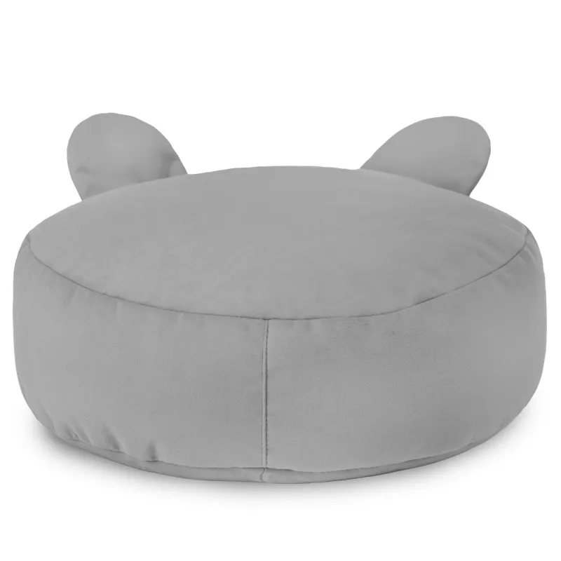 Pouf Repose-pieds Rond pour enfants Teddy - Velours Soft – vue 29