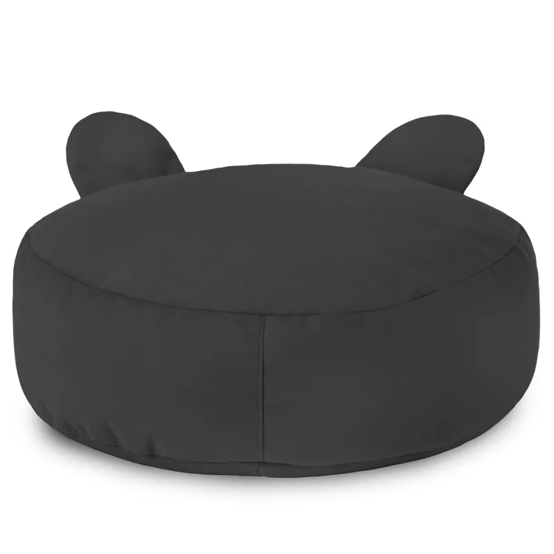 Pouf Repose-pieds Rond pour enfants Teddy - Velours Soft – vue 31