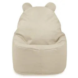 Confortable pouf poire pour enfants, idéal pour jouer et se détendre