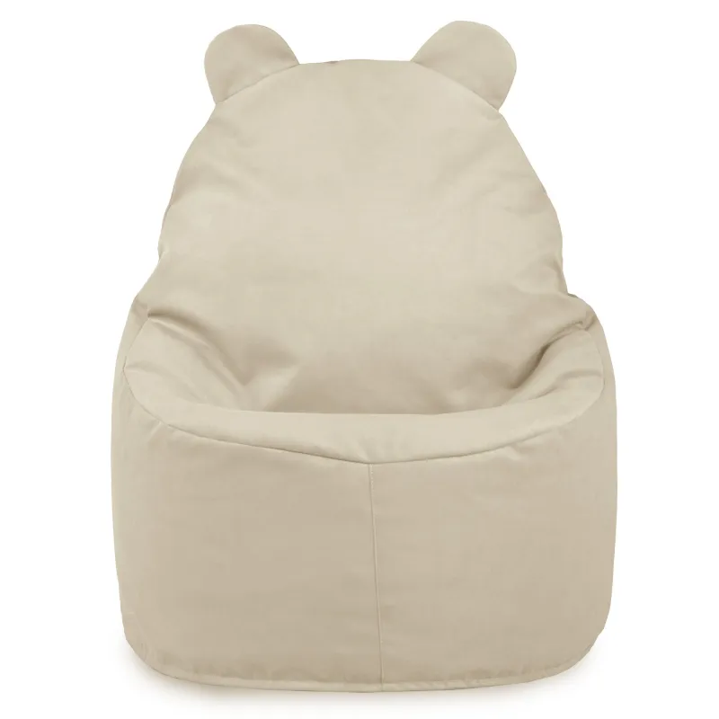 Confortable pouf poire pour enfants, idéal pour jouer et se détendre