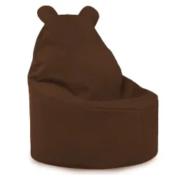 Fauteuil Pouf pour enfants Teddy - Velours Soft