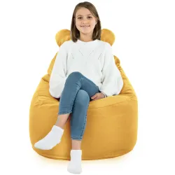 Fauteuil Pouf pour enfants Teddy - Velours Soft – vue 50