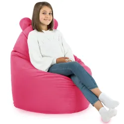 Fauteuil Pouf pour enfants Teddy - Velours Soft – vue 36