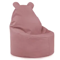 Fauteuil Pouf pour enfants Teddy - Velours Soft