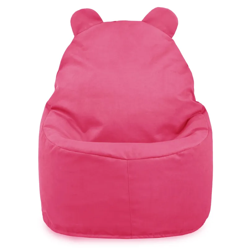 Fauteuil Pouf pour enfants Teddy - Velours Soft – vue 20