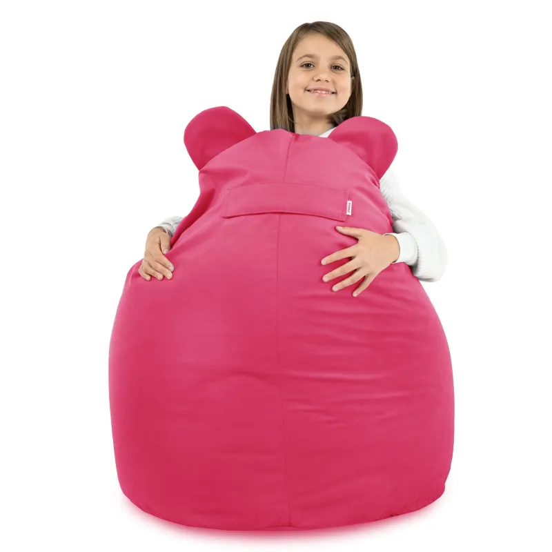 Fauteuil Pouf pour enfants Teddy - Velours Soft – vue 68