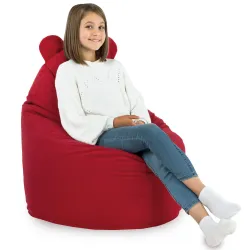 Fauteuil Pouf pour enfants Teddy - Velours Soft – vue 37