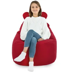 Fauteuil Pouf pour enfants Teddy - Velours Soft – vue 53