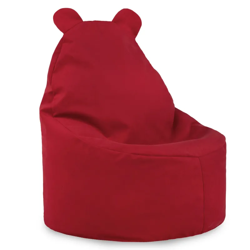 Fauteuil Pouf pour enfants Teddy - Velours Soft – vue 5
