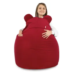 Fauteuil Pouf pour enfants Teddy - Velours Soft – vue 69
