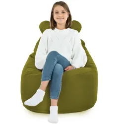 Fauteuil Pouf pour enfants Teddy - Velours Soft – vue 54