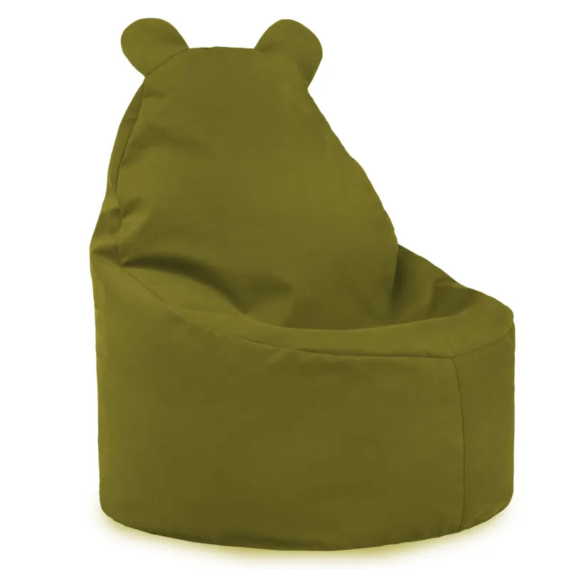 Fauteuil Pouf pour enfants Teddy - Velours Soft – vue 6