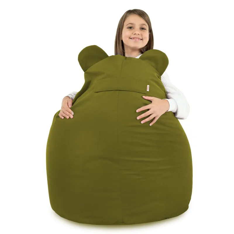 Fauteuil Pouf pour enfants Teddy - Velours Soft – vue 70
