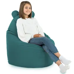 Fauteuil Pouf pour enfants Teddy - Velours Soft – vue 41