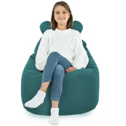 Fauteuil Pouf pour enfants Teddy - Velours Soft – vue 57