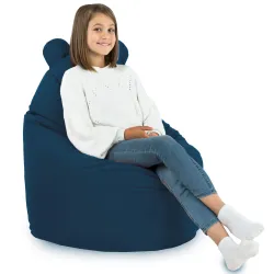 Fauteuil Pouf pour enfants Teddy - Velours Soft – vue 42
