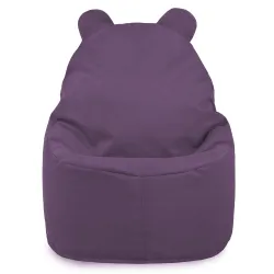 Fauteuil Pouf pour enfants Teddy - Velours Soft – vue 27