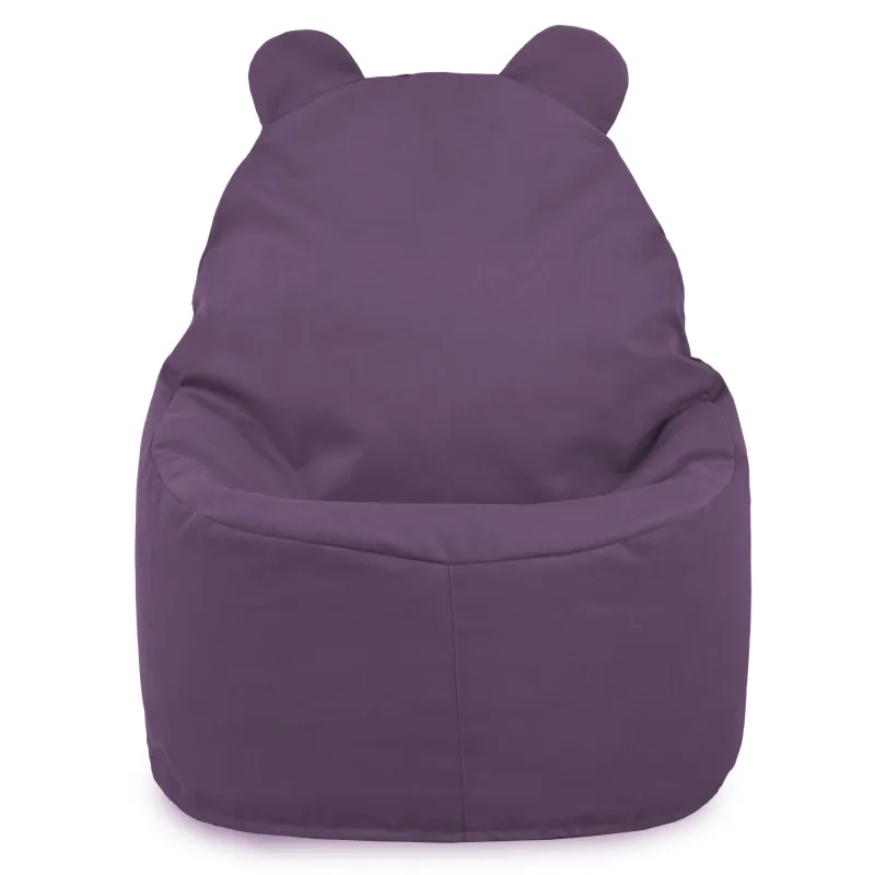 Fauteuil Pouf pour enfants Teddy - Velours Soft – vue 27
