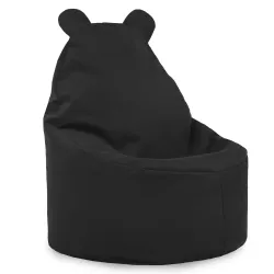 Fauteuil Pouf pour enfants Teddy - Velours Soft