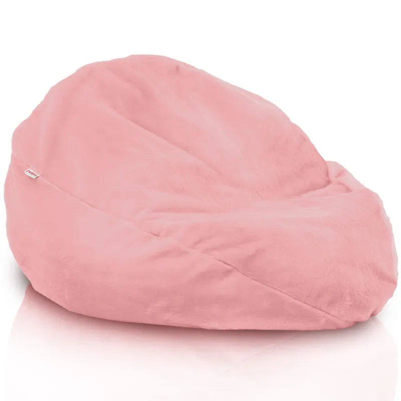 Pouf Poire XXL pour adultes Géant - Fausse Fourrure Yeti – vue 8