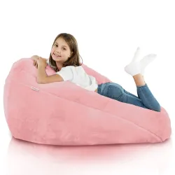 Pouf Poire XL Standard - Fausse Fourrure Yeti – vue 11