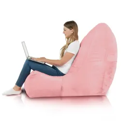 Fauteuil Pouf Relax XXL pour adultes Disinto - Fausse Fourrure Yeti – vue 10