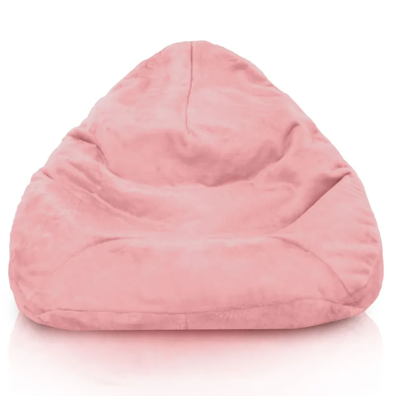 Pouf avec Dossier XXL Drop - Fausse Fourrure Yeti – vue 9