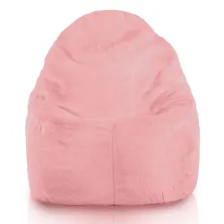 Fauteuil Pouf Siège de Sol Smart Porto - Fausse Fourrure Yeti – vue 7