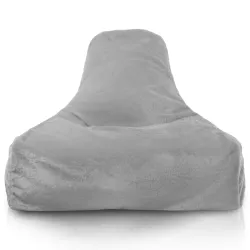 Fauteuil Pouf avec Dossier Bali - Fausse Fourrure Yeti – vue 6