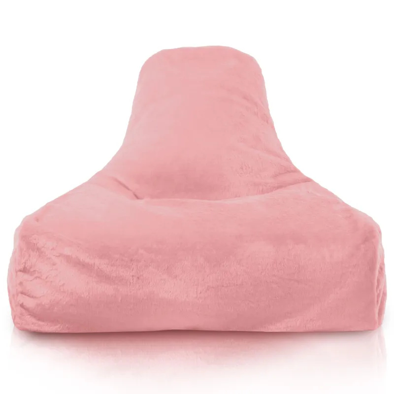 Fauteuil Pouf avec Dossier Bali - Fausse Fourrure Yeti – vue 7
