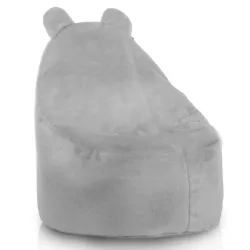 Fauteuil Pouf pour enfants Teddy - Fausse Fourrure Yeti