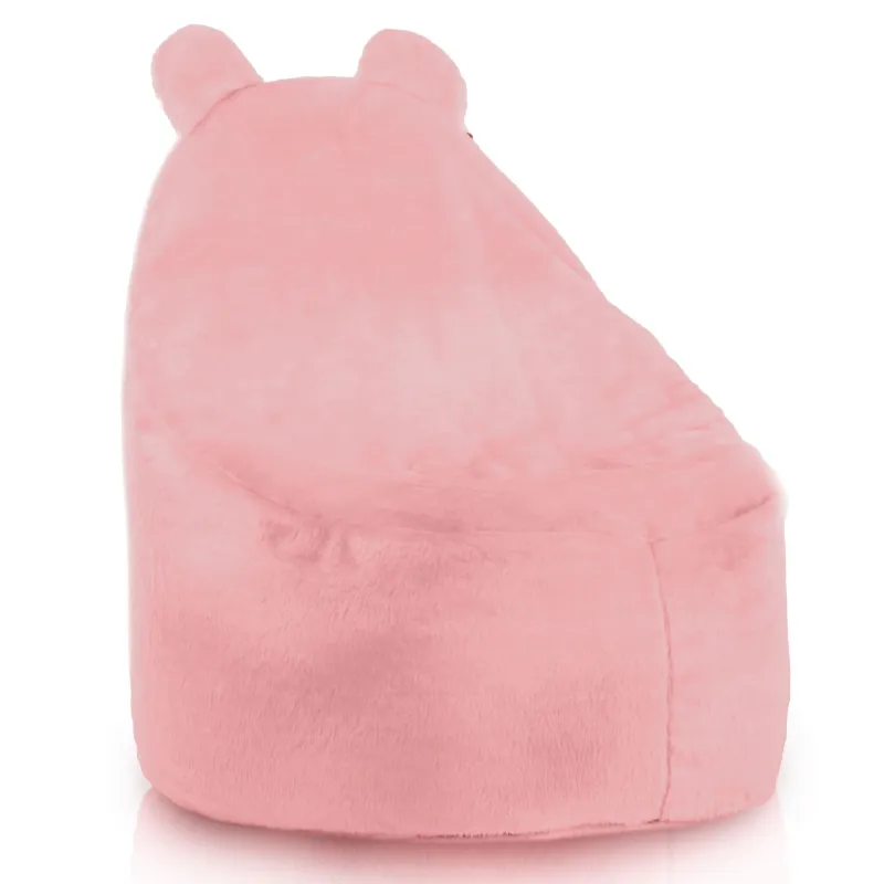 Fauteuil Pouf pour enfants Teddy - Fausse Fourrure Yeti