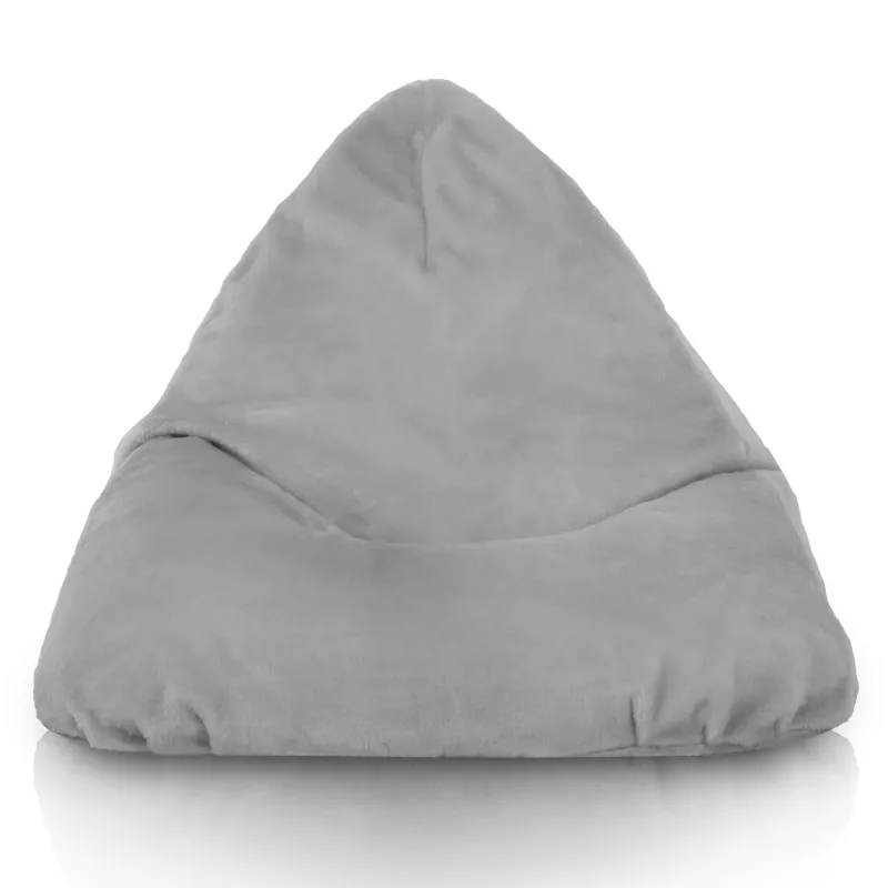 Pouf Poire de Sol XL Bermuda - Fausse Fourrure Yeti – vue 2