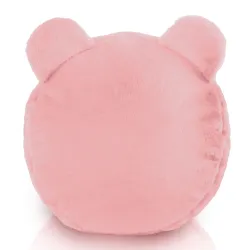 Pouf Repose-pieds Rond pour enfants Teddy - Fausse Fourrure Yeti