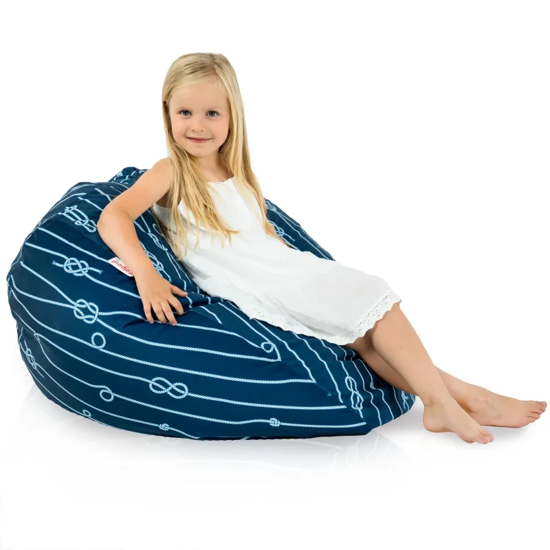 Pouf Poire L pour enfants - Tissu Imprimé Premium – vue 48