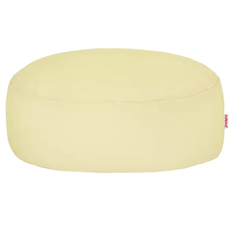 Pouf Repose-pieds Rond - Simili-cuir