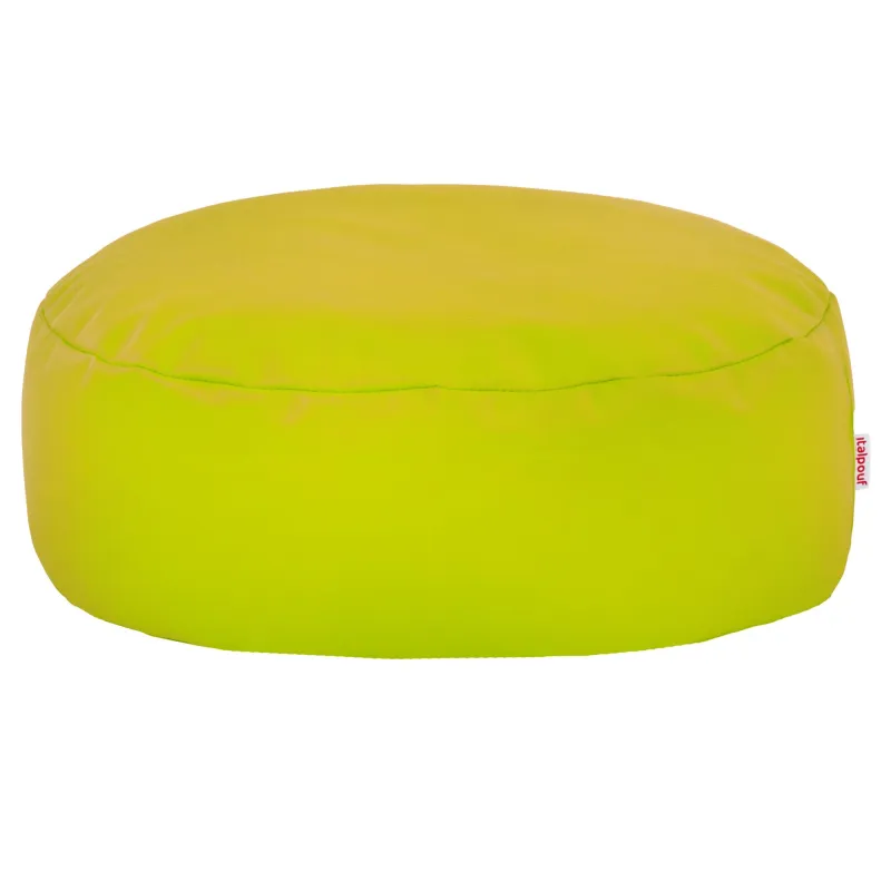Pouf Repose-pieds Rond - Simili-cuir