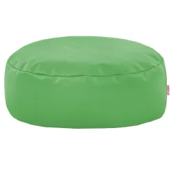 Pouf Repose-pieds Rond - Simili-cuir