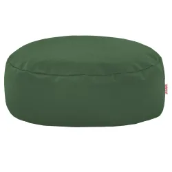 Pouf Repose-pieds Rond - Simili-cuir