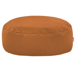 Pouf Repose-pieds Rond - Simili-cuir