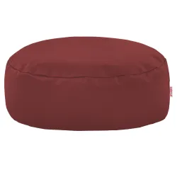 Pouf Repose-pieds Rond - Simili-cuir