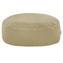 Pouf Repose-pieds Rond - Simili-cuir