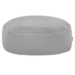 Pouf Repose-pieds Rond - Simili-cuir