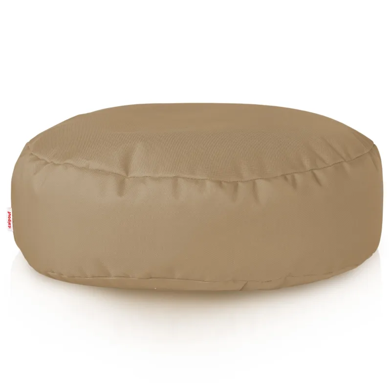 Pouf Repose-pieds Rond - Outdoor Pro d'extérieur Jardin Imperméable