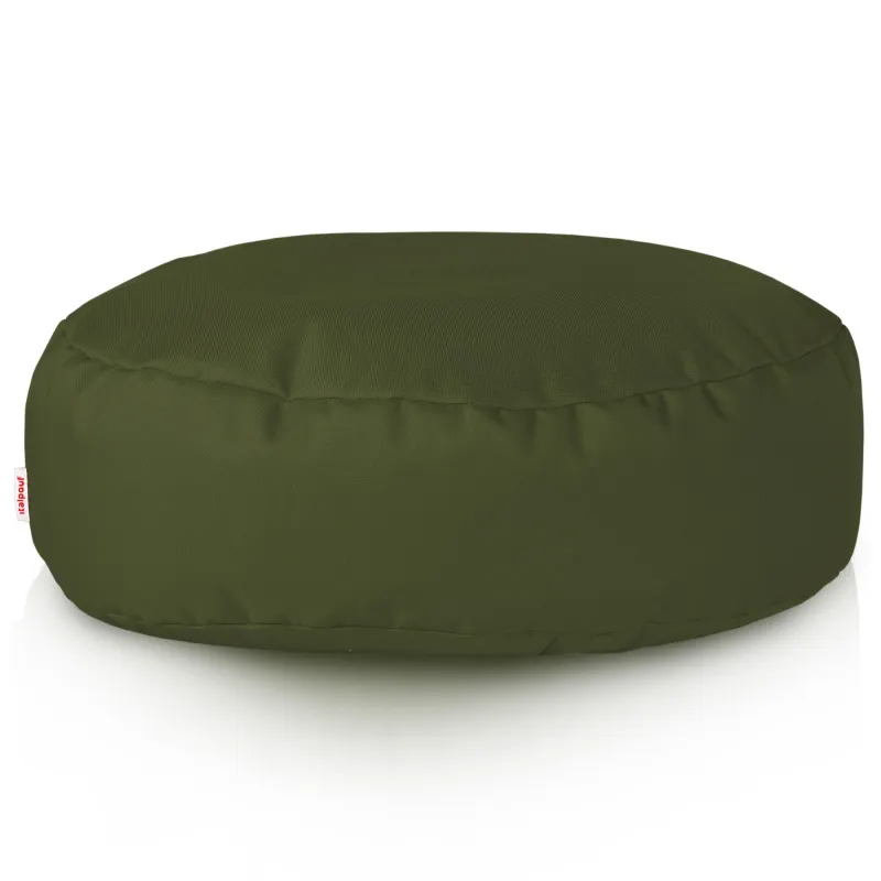 Pouf Repose-pieds Rond - Outdoor Pro d'extérieur Jardin Imperméable