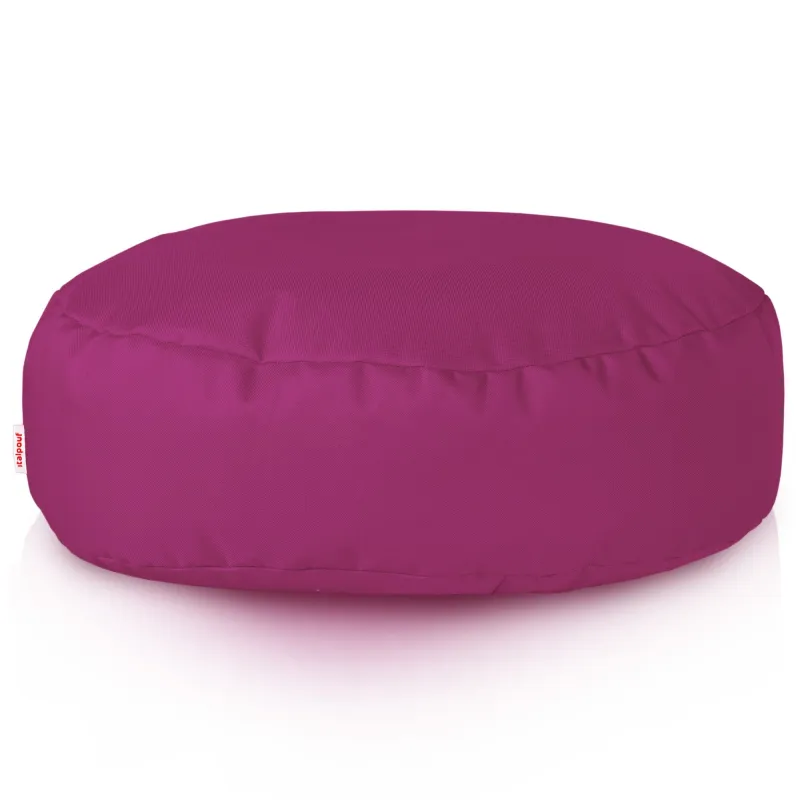 Pouf Repose-pieds Rond - Outdoor Pro d'extérieur Jardin Imperméable