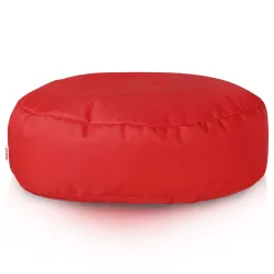 Pouf Repose-pieds Rond - Outdoor Pro d'extérieur Jardin Imperméable