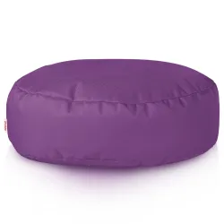 Pouf Repose-pieds Rond - Outdoor Pro d'extérieur Jardin Imperméable